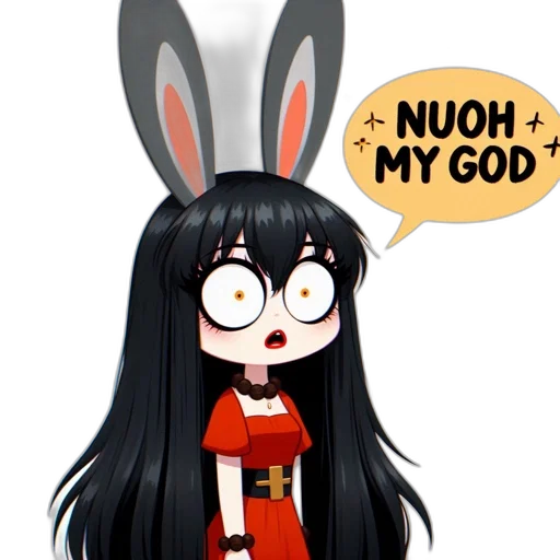 cartoon, anime, pixel art, comic book art, animated, character, sporting, rabbit transparent PNG cut-out