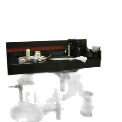furniture, robot, staff, jewelry, 3d render, concept art, photorealistic, bathroom transparent PNG cut-out