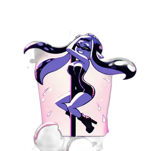 bottle, dress, concept art, vaporwave, 3d render, pixel art, underwater, neon lights transparent PNG cut-out