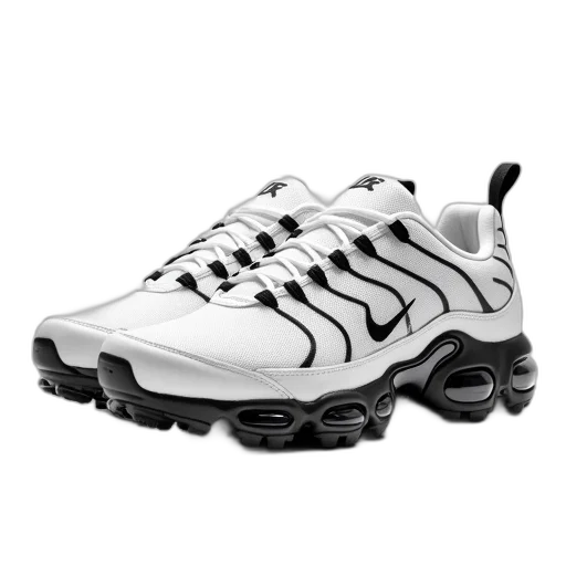 shoes, photorealistic, air, vapormax transparent PNG cut-out
