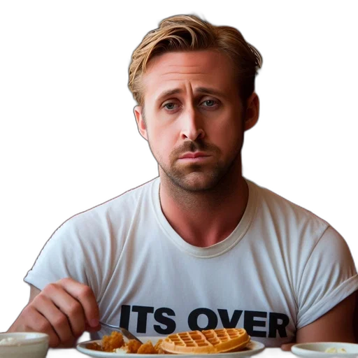 face, food, jacket, hair, photorealistic, man, blonde, beard transparent PNG cut-out