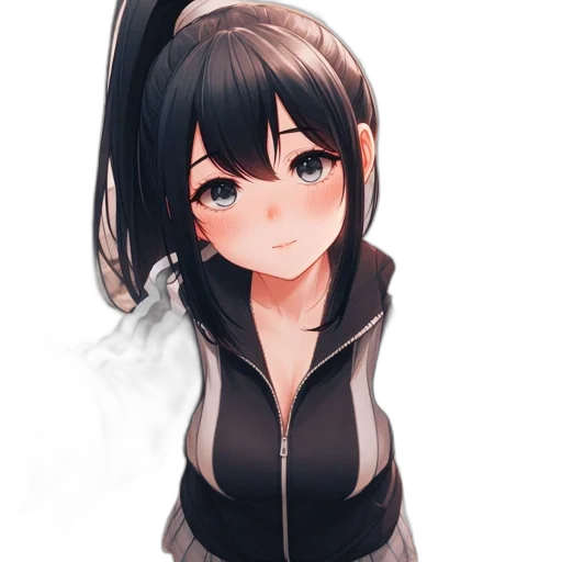dress, jacket, staff, face, anime, pixel art, photorealistic, concept art transparent PNG cut-out