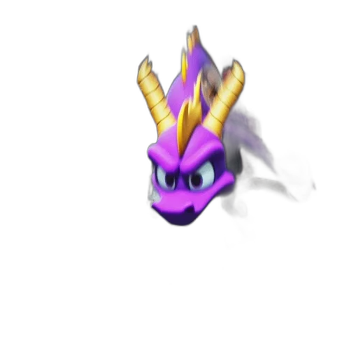 mask, crown, dragon, creature, 3d render, pixel art, concept art, vaporwave transparent PNG cut-out