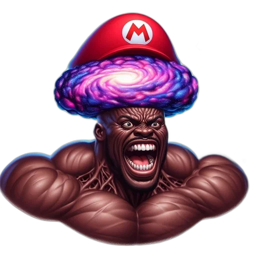 hat, crown, creature, hair, concept art, pixel art, comic book art, fantasy art transparent PNG cut-out
