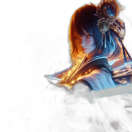sword, dragon, weapon, staff, fantasy art, concept art, photorealistic, 3d render transparent PNG cut-out