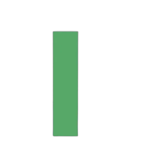 staff, pixel art, green, earth tones transparent PNG cut-out