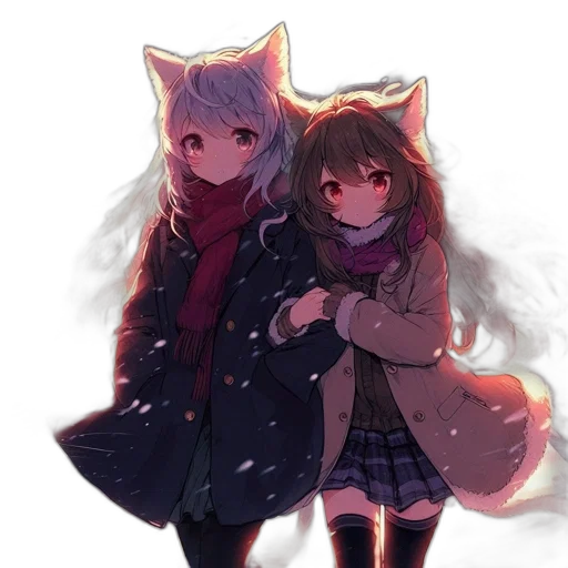 staff, animal, jacket, creature, anime, pixel art, concept art, fantasy art transparent PNG cut-out