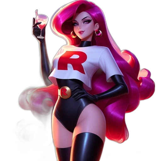 concept art, comic book art, 3d render, fantasy art, animated, female, character, vibrant transparent PNG cut-out