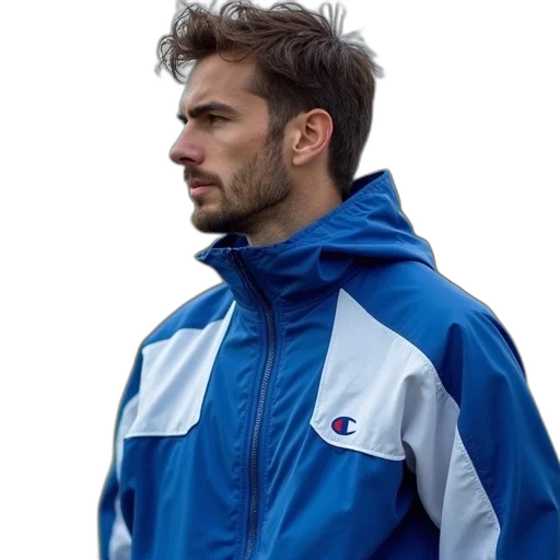 jacket, staff, man, wearing transparent PNG cut-out