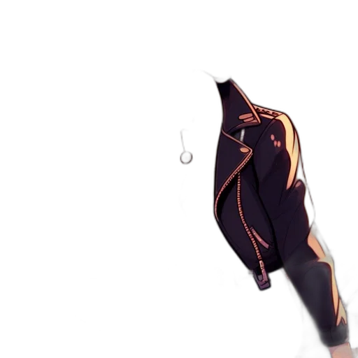 umbrella, weapon, sword, jacket, anime, concept art, watercolor, 3d render transparent PNG cut-out