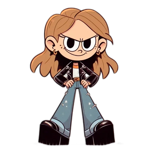 jacket, staff, cartoon, pixel art, concept art, comic book art, monochrome, animated transparent PNG cut-out