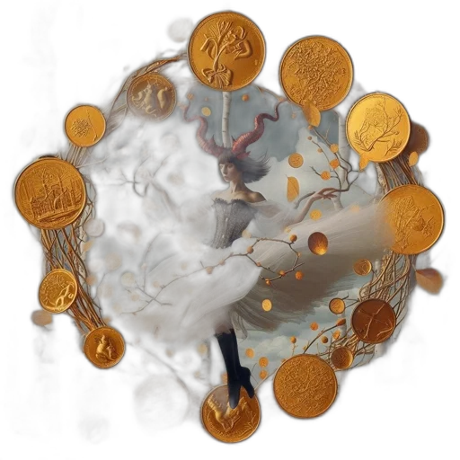 jewelry, mask, weapon, crown, concept art, 3d render, fantasy art, photorealistic transparent PNG cut-out