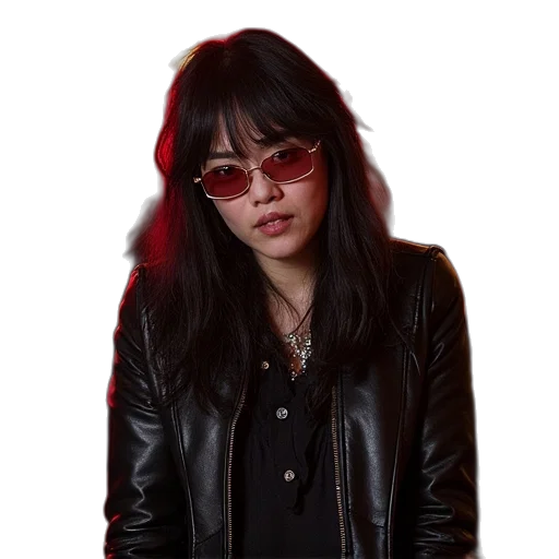 jacket, photorealistic, cyberpunk, yoko transparent PNG cut-out