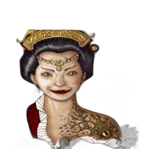 crown, jewelry, staff, face, fantasy art, concept art, photorealistic, 3d render transparent PNG cut-out