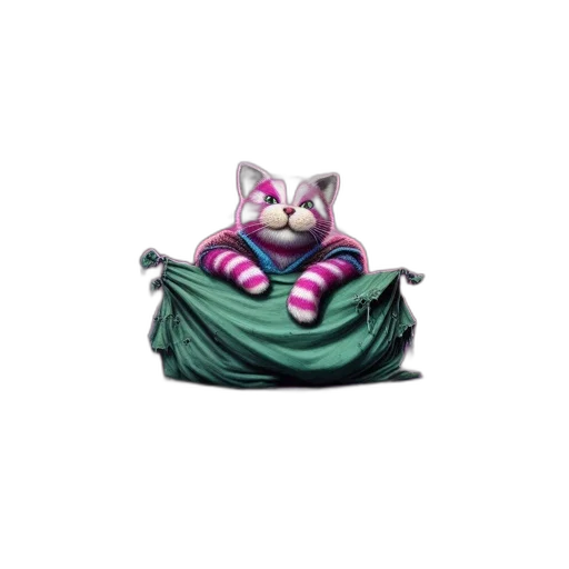 animal, creature, staff, jacket, pixel art, 3d render, concept art, fantasy art transparent PNG cut-out