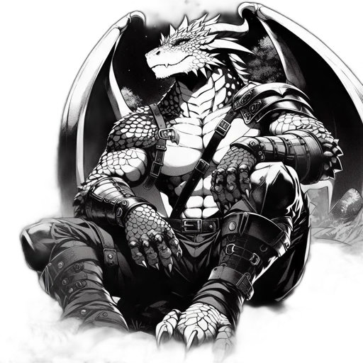 dragon, creature, fantasy art, concept art transparent PNG cut-out
