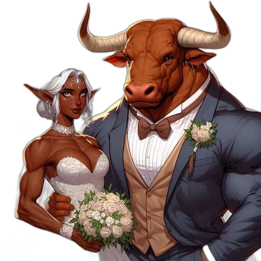 dress, concept art, comic book art, fantasy art, photorealistic, elf-like, woman, marries transparent PNG cut-out