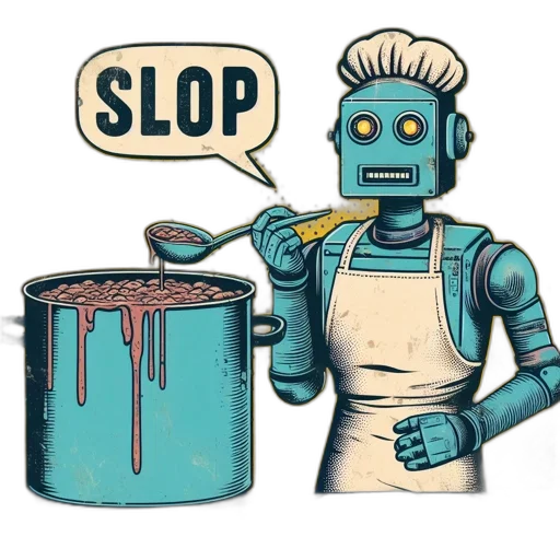 robot, food, cyberpunk, pixel art, comic book art, concept art, vintage, comic-like transparent PNG cut-out