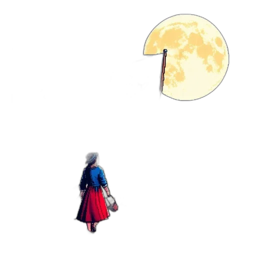 dress, umbrella, concept art, watercolor, pixel art, anime, outer space, pixel transparent PNG cut-out