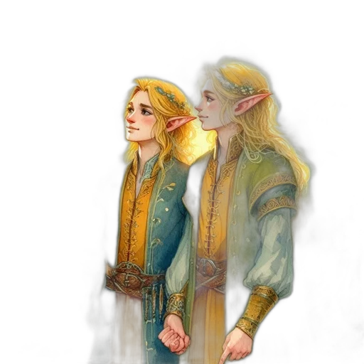 jacket, fantasy art, concept art, watercolor, pixel art, golden, pastel, green transparent PNG cut-out