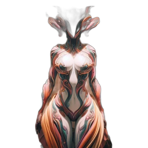 dress, mask, creature, animal, fantasy art, concept art, watercolor, pixel art transparent PNG cut-out