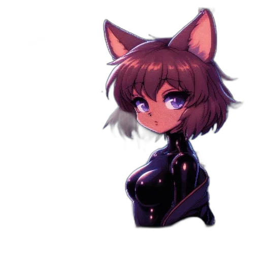 staff, mask, creature, animal, anime, pixel art, watercolor, concept art transparent PNG cut-out