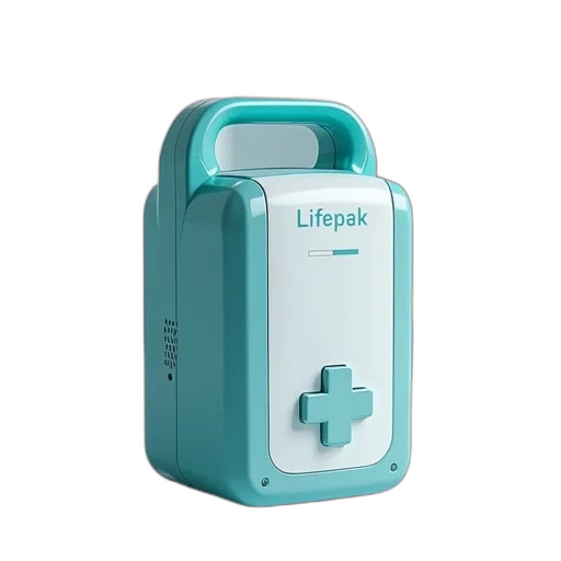 robot, lifepak, plus, defibrator transparent PNG cut-out