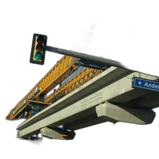 car, robot, 3d render, photorealistic, traffic, light, hanging, over transparent PNG cut-out