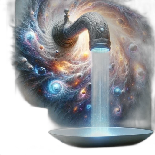 sword, fantasy art, concept art, outer space, elaborate, bathroom, features, galaxy-patterned transparent PNG cut-out