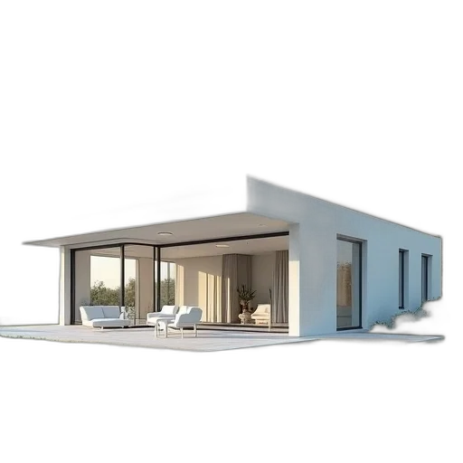 building, 3d render, photorealistic, concept art transparent PNG cut-out