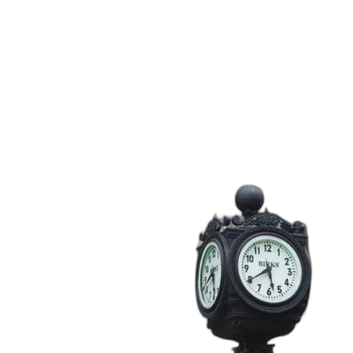 staff, jewelry, weapon, robot, 3d render, photorealistic, black, clock transparent PNG cut-out