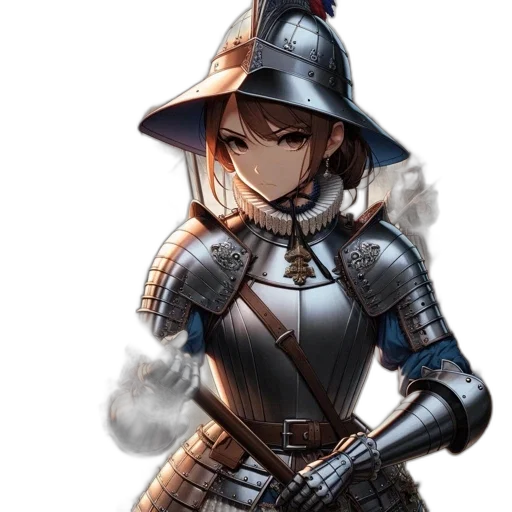 sword, staff, weapon, hat, concept art, fantasy art, pixel art, anime transparent PNG cut-out