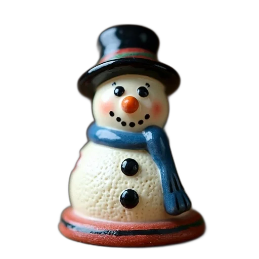 hat, staff, food, 3d render, photorealistic, snow, close-up, image transparent PNG cut-out