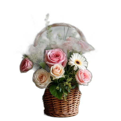 hat, flower, crown, mask transparent PNG cut-out