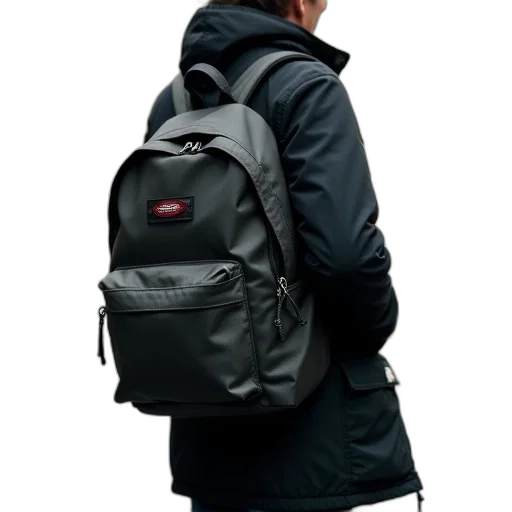 jacket, staff, 3d render, eastpak transparent PNG cut-out