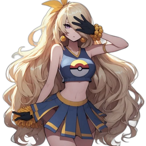 dress, staff, mask, crown, anime, pixel art, cartoon, concept art transparent PNG cut-out