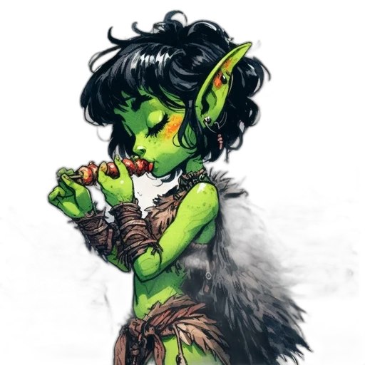 staff, dragon, creature, fantasy art, concept art, pixel art, comic book art, green transparent PNG cut-out