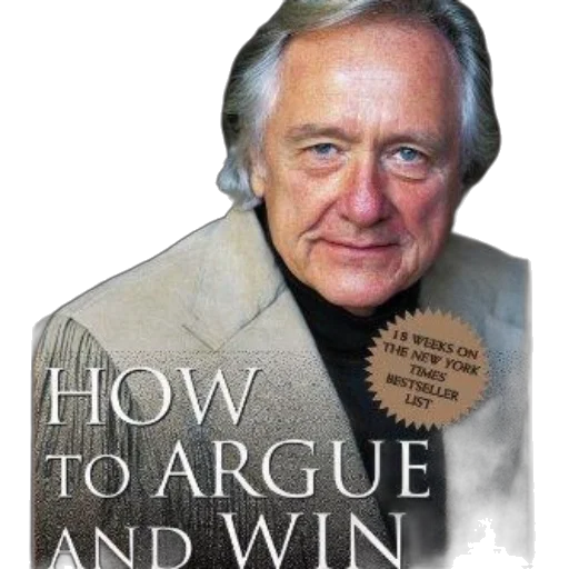 jacket, face, book, cover, man, titled, how, argue transparent PNG cut-out