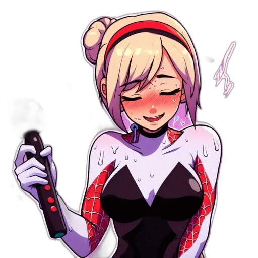 robot, weapon, dress, staff, pixel art, anime, cyberpunk, cartoon transparent PNG cut-out