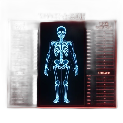 robot, concept art, 3d render, digital, display, showing, skeleton, label transparent PNG cut-out