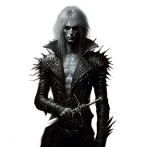 staff, creature, concept art, fantasy art, comic book art, photorealistic, dark, figure transparent PNG cut-out