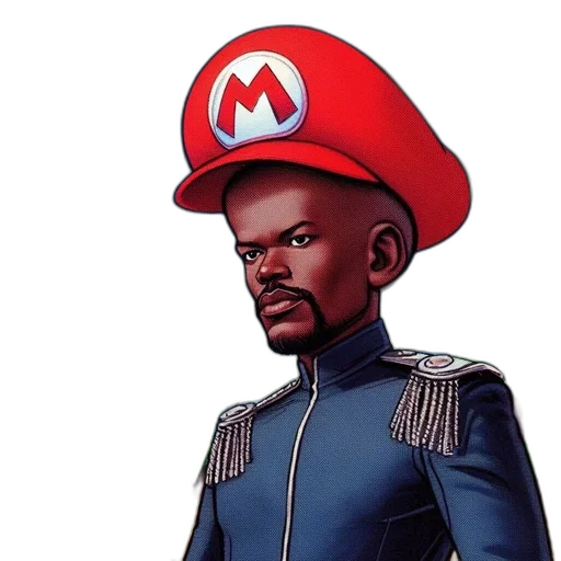 hat, jacket, concept art, comic book art, pixel art, cartoon, man, dark transparent PNG cut-out