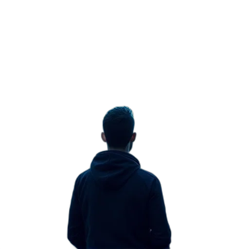 jacket, face, hat, robot transparent PNG cut-out