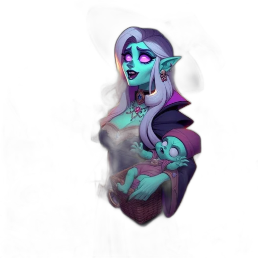 dragon, staff, creature, fantasy art, concept art, pixel art, 3d render, dark transparent PNG cut-out