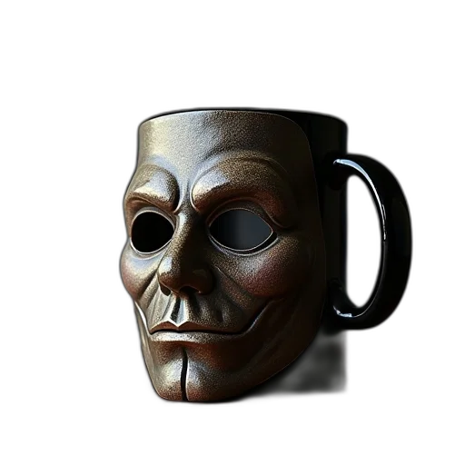 mask, face, 3d render, photorealistic, cyberpunk, vaporwave, guy, fawk transparent PNG cut-out