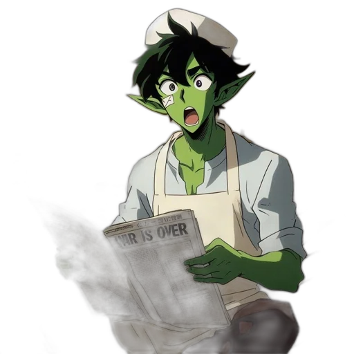 staff, food, mask, anime, concept art, comic book art, cartoon, fire transparent PNG cut-out