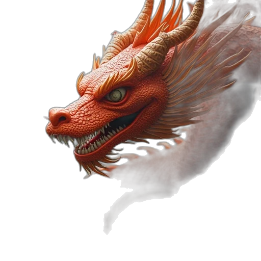dragon, creature, mask, face transparent PNG cut-out