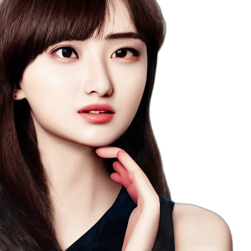 face, photorealistic, oil painting, cartoon transparent PNG cut-out
