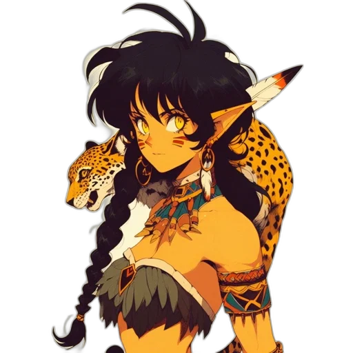 dragon, staff, animal, fantasy art, concept art, pixel art, anime, golden transparent PNG cut-out