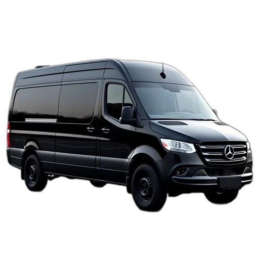 car, 3d render, photorealistic, black transparent PNG cut-out